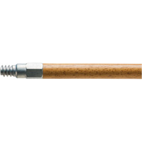 Handle with Metal Tip, Wood, ACME Threaded Tip, 1-1/8" Diameter, 60" Length Solutions industrielles ALPHA