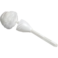 Cleaning Swab with Cup, 14-1/2" L, Acrylic Bristles, White Solutions industrielles ALPHA