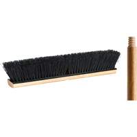 Push Broom with Handle, 18", Medium, Tampico Bristles Solutions industrielles ALPHA