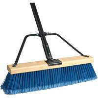 Ryno Push Broom with Braced Handle, 36", Fine, PVC Bristles Solutions industrielles ALPHA