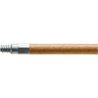 Handle with Metal Tip, Wood, ACME Threaded Tip, 15/16" Diameter, 54" Length Solutions industrielles ALPHA