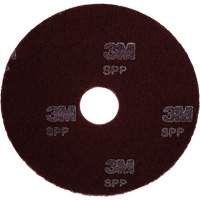 Tampon haute performance, 17", D&eacute;capant, Marron Solutions industrielles ALPHA