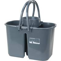 Seau et essoreuse pour vadrouille, Passoire, 3,75 gal. US (15 pintes), Gris Solutions industrielles ALPHA