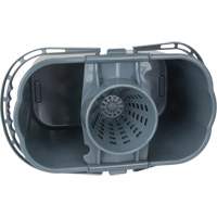 Seau et essoreuse pour vadrouille, Passoire, 3,75 gal. US (15 pintes), Gris Solutions industrielles ALPHA