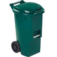 Organic Waste Green Bin, Plastic, 12 US gal. Solutions industrielles ALPHA