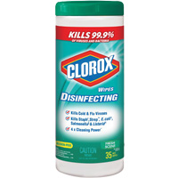 Disinfecting Wipes, 35 Count Solutions industrielles ALPHA
