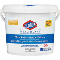 Healthcare&reg; Disinfecting Bleach Wipes, 110 Count Solutions industrielles ALPHA