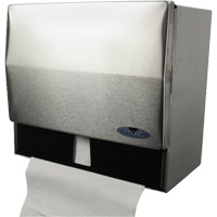 Universal Towel Dispener, Manual, 10.5" W x 6.75" D x 9.5" H Solutions industrielles ALPHA
