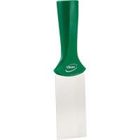 Grattoir en acier inoxydable avec poign&eacute;e montable sur manche, Vert, 2" la x 8" lo Solutions industrielles ALPHA
