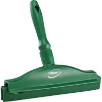 Raclette &agrave; lame double ultra hygi&eacute;nique, 10", Vert Solutions industrielles ALPHA