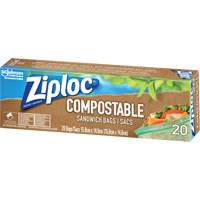 Sacs &agrave; sandwich compostables Ziploc Solutions industrielles ALPHA