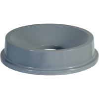 Couvercle entonnoir pour contenants Brute de 32 gal, Couvercle ouvert, Plastique Solutions industrielles ALPHA