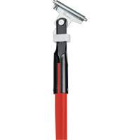 Manche rouge pour vadrouille &agrave; &eacute;pousseter Clipper, Fibre de verre, 1" dia, 60" lo Solutions industrielles ALPHA