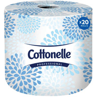 Papier hygi&eacute;nique professionnel Cottonelle, 2 Pli, 451 Feuilles/Rouleu, Blanc Solutions industrielles ALPHA