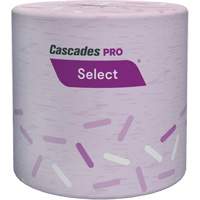 Papier hygi&eacute;nique PRO Select, 1 Pli, 1000 Feuilles/Rouleu, Blanc Solutions industrielles ALPHA