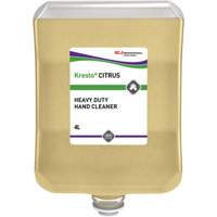 Savon pour les mains Kresto aux agrumes, Cr&egrave;me, 4 L, Parfum&eacute; Solutions industrielles ALPHA