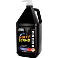 Nettoyant &agrave; mains avec exfoliant en coquille de noyer Nutty Scrub, Pierre ponce, 3,5 L, Bouteille, Sans parfum Solutions industrielles ALPHA
