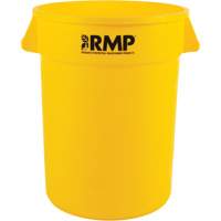 Garbage Bin, Polyethylene, 32 US gal. Solutions industrielles ALPHA