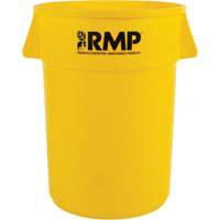 Garbage Bin, Polyethylene, 44 US gal. Solutions industrielles ALPHA