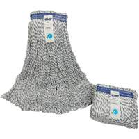 Candy-Striped Mop Head, Floor Finishing, Synthetic, Loop Style Solutions industrielles ALPHA