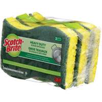 Scotch-Brite&reg; Heavy Duty Scrub Sponge, Scrubbing, 2-3/5" W x 4-2/5" L Solutions industrielles ALPHA