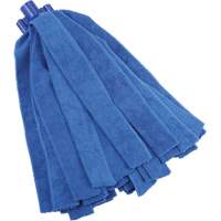 Vadrouille &agrave; fente, bleu, Microfibre, Style Coup&eacute; Solutions industrielles ALPHA