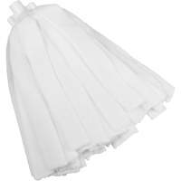 Vadrouille &agrave; fente, blanc, Microfibre, Style Coup&eacute; Solutions industrielles ALPHA