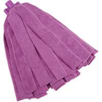 Vadrouille &agrave; fente, mauve, Microfibre, Style Coup&eacute; Solutions industrielles ALPHA
