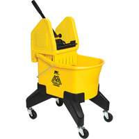 Grizzly Mop Wringer & Bucket, Side Press, 8 US Gal. (32 Quart), Yellow Solutions industrielles ALPHA