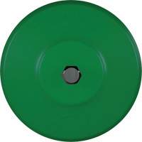 Brosse ronde HyDrive pour perceuse, Soies Tr&egrave;s ferme, Longueur de 3-1/10", Vert Solutions industrielles ALPHA