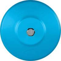 Brosse ronde HyDrive pour perceuse, Soies Tr&egrave;s ferme, Longueur de 3-1/10", Bleu Solutions industrielles ALPHA