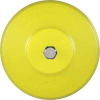 Brosse ronde HyDrive pour perceuse, Soies Tr&egrave;s ferme, Longueur de 3-1/10", Jaune Solutions industrielles ALPHA