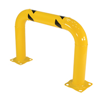 High Profile Machinery Guards, 3' W x 2' H, Yellow Solutions industrielles ALPHA