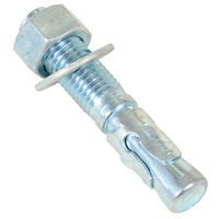 Wedge Bolt Anchor, Zinc Plated, 3/4" x 4-1/4" Solutions industrielles ALPHA