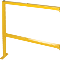 Perimeter Guards - Tubular Style, 94" W x 49-1/2" H, Yellow Solutions industrielles ALPHA