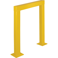 Safety Guards, 3' W x 3.5' H, Yellow Solutions industrielles ALPHA
