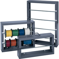 SUPPORT BOBINES DE FILMETALLIQUE (1 TIGE), De base, 6" la x 26-1/8" p x 10-3/8" h Solutions industrielles ALPHA