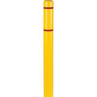 Capuchons en polyethylene pour borne de protection, 4-1/2" dia. x 64" l, Jaune Solutions industrielles ALPHA