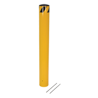 Pour-In-Place Bollards, Steel, 36-1/2" H x 5-9/16" W, Yellow Solutions industrielles ALPHA