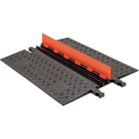 Protecteur de c&acirc;ble ADA/DDA &agrave; profil bas Guard Dog, 2 canaux, 36" lo x 28,38" la x 1,25" h Solutions industrielles ALPHA