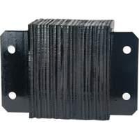 Butoirs de quai lamell&eacute;s, Horizontal, Caoutchouc, 12" la x 6" p x 10" h Solutions industrielles ALPHA