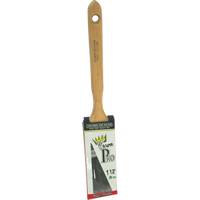 Pinceau angulaire Pro, Poly/nylon, Manche Bois, Largeur de 1-1/2" Solutions industrielles ALPHA