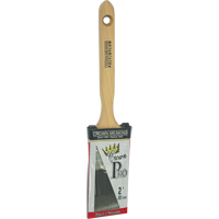 Pinceau angulaire Pro, Poly/nylon, Manche Bois, Largeur de 2" Solutions industrielles ALPHA