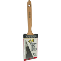 Pinceau angulaire Pro, Poly/nylon, Manche Bois, Largeur de 2-1/2" Solutions industrielles ALPHA