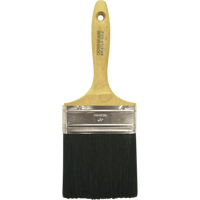 Pinceau &agrave; soies droites, Soies, Manche Bois, Largeur de 4" Solutions industrielles ALPHA