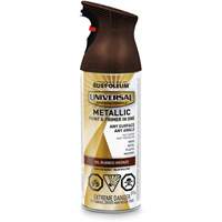 Peinture &agrave; pulv&eacute;riser Universal, Bronze huil&eacute;, M&eacute;tallique, Canette a&eacute;rosol Solutions industrielles ALPHA