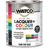 Composant de base fonc&eacute; pour finition laqu&eacute;e + couleur tout-en-un Watco, 946 ml, Base &agrave; teinte fonc&eacute;e, Tr&egrave;s brillant Solutions industrielles ALPHA