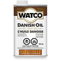 Watco&reg; Danish Oil, 947 ml, Dark Walnut, Transparent Solutions industrielles ALPHA