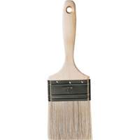 One Coat Trim & Wall Brush, White China, Wood Handle, 3" Width Solutions industrielles ALPHA