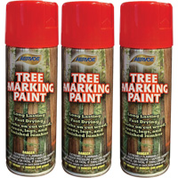 Peinture fluorescente pour marquer les arbres Aervoe 690, Rouge fluorescent, 16 oz Solutions industrielles ALPHA
